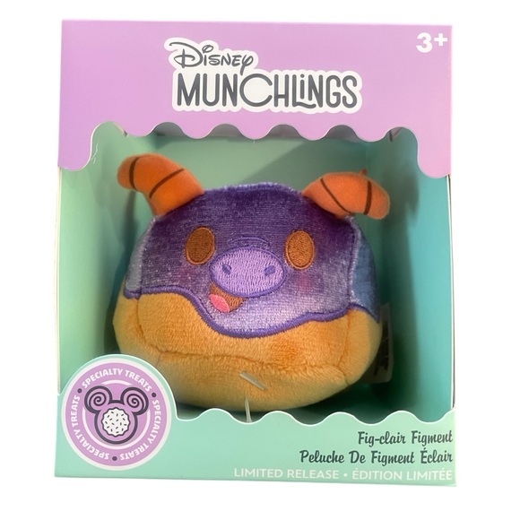 Disney Munchlings Fig-Clair Figment 2024 Epcot International Festival of Arts - Picture 4 of 12